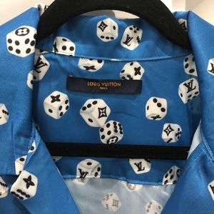 LOUIS VUITTON DICE PRINT JAPAN EXCLUSIVE SHIRT